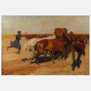 Béla Juszkó, Pusztapferde