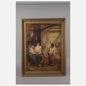 "Im Walzwerk" von oder nach Arthur von Kampf