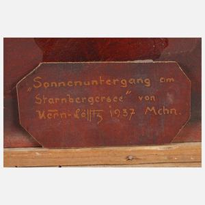 Marie Kern-Löfftz, Sonnenuntergang Starnberger See