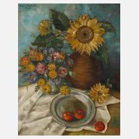 Hanns Kirchner, Stillleben mit Blumen und Tomaten111