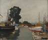 Albert Knoke, Hafenansicht