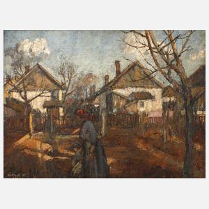 Károly Kotász, Ungarisches Dorfleben