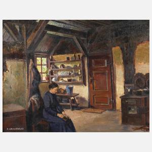 R. Kraushaar, In der Bauernstube