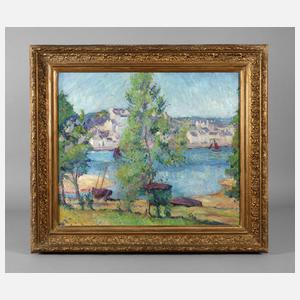 Prof. Heinrich Linde-Walther, Sommer am Fluss