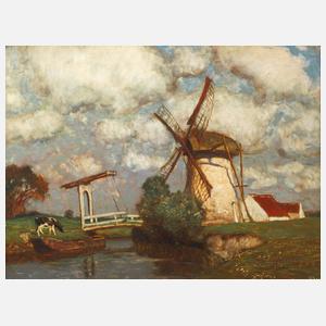 Carl O'Lynch of Town, Holländische Landschaft