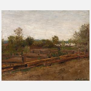 Oswald Adolf Erich, Bei der Gartenarbeit