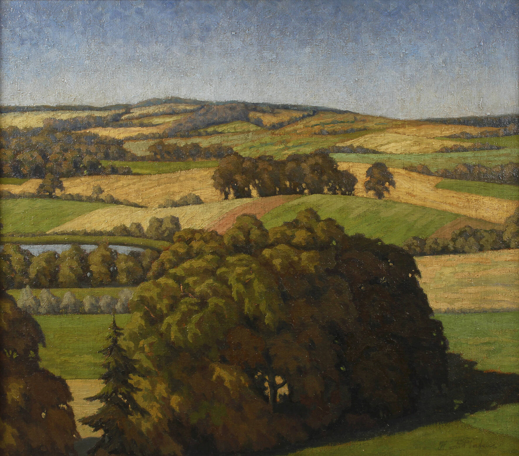 Hartwig von Platen, Märkische Sommerlandschaft