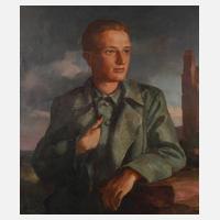 H. Hopp, Portrait vor Ruinen111