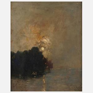 Heinrich Richard Reder, Abend am See