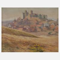 Edwin Scharff, attr., Burgruine über der Stadt111