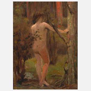 Richard Schlösser, "Freilichtstudie"