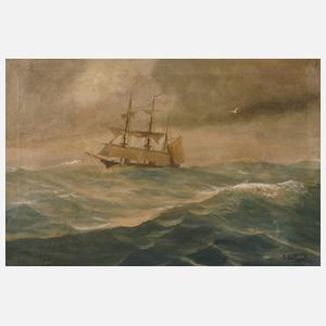 Emil Schönicke, Segler auf hoher See