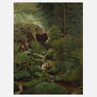 Hermann Tiebert, "Motiv von der Klause bei Herrenalb"111