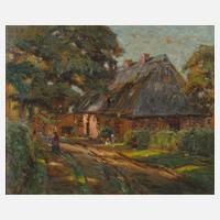 Wilhelm Wilcke, "Dorfstraße"111