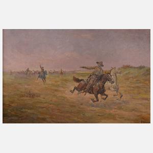 Verfolgungsjagd im Wilden Westen