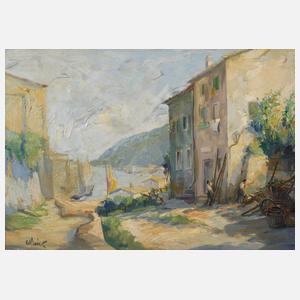 Mediterrane Dorflandschaft