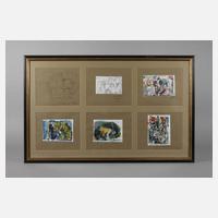 Dr. Egbert Nocke, Sechs Entwurfszeichnungen111