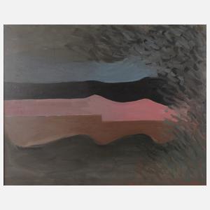 Karl Stengel, attr., Graue Landschaft