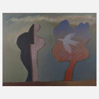 Karl Stengel, attr., Landschaft mit Vogel111