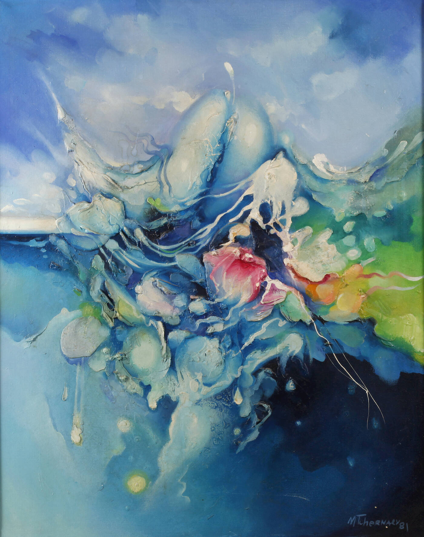 Mihail Tchernaev, Abstrakte Komposition