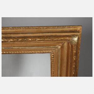 Kleiner Gründerzeitrahmen mit Spiegel