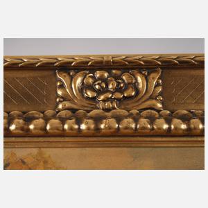 Großer Goldstuckrahmen