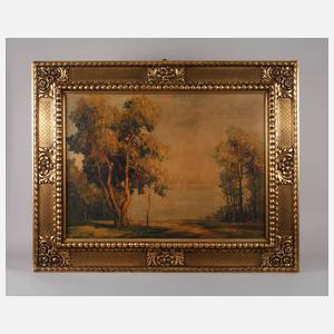 Großer Goldstuckrahmen