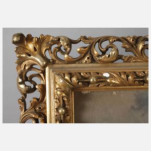 Florentiner Prunkrahmen mit Druck