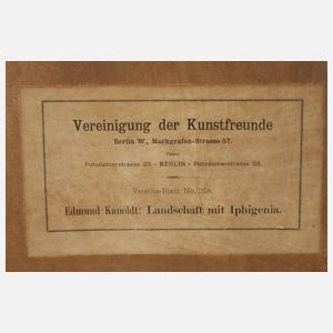 Florentiner Prunkrahmen mit Druck