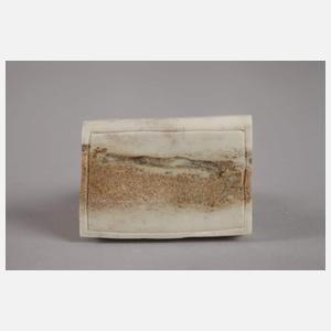 Beinschnitzerei Memento Mori