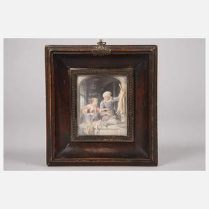 Miniatur nach Gerrit Dou