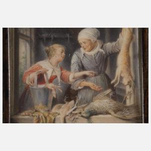 Miniatur nach Gerrit Dou