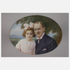 Miniaturportrait Heinrich Goltz