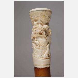Spazierstock Elfenbein