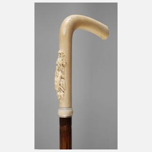 Spazierstock Elfenbein