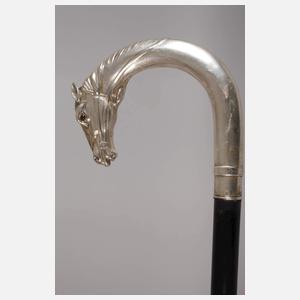Spazierstock Silber