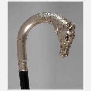 Spazierstock Silber