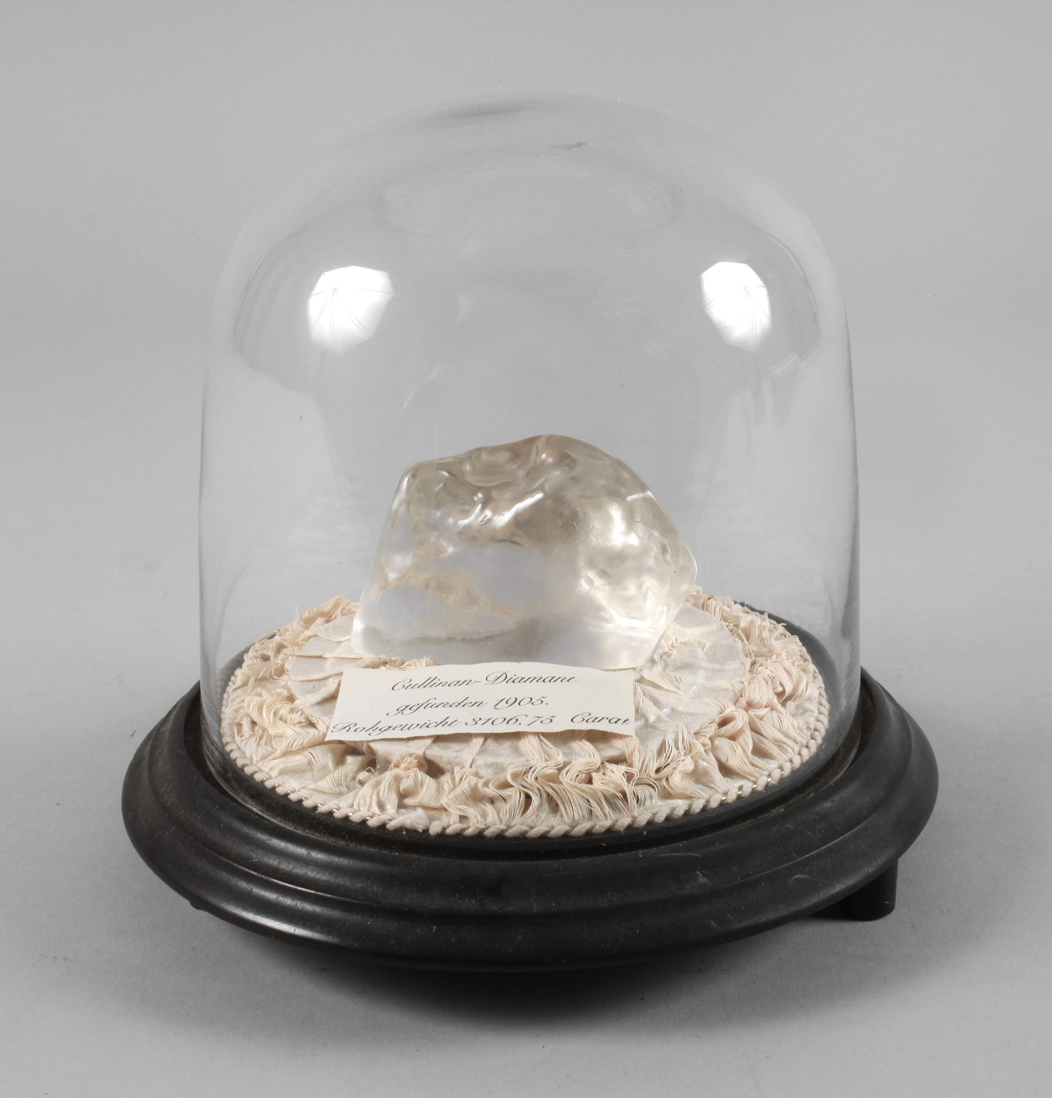 Cullinan-Diamant als Glasreplik