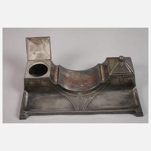 Drei Schreibtischgarnituren Jugendstil