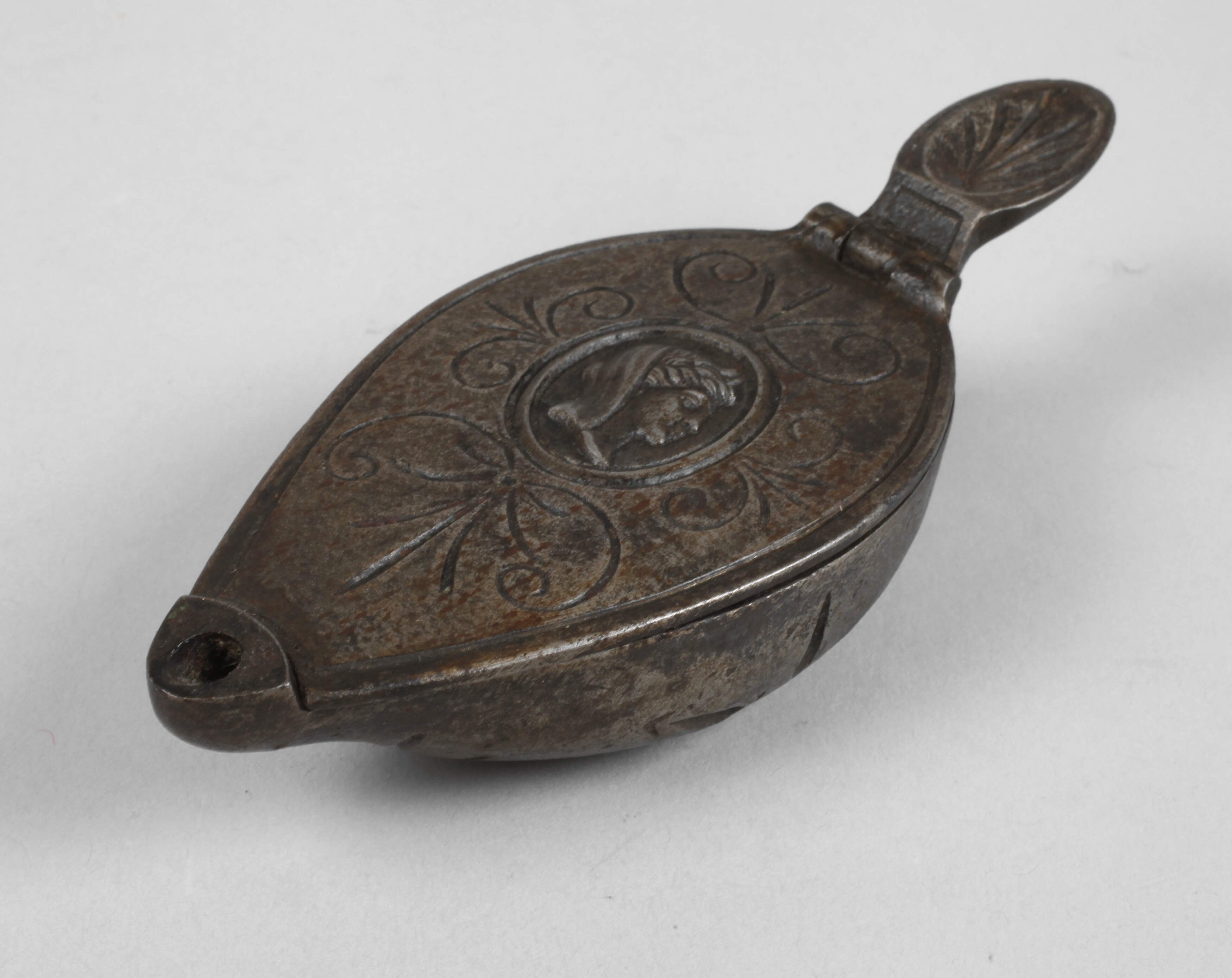 Öllampe Berliner Eisen