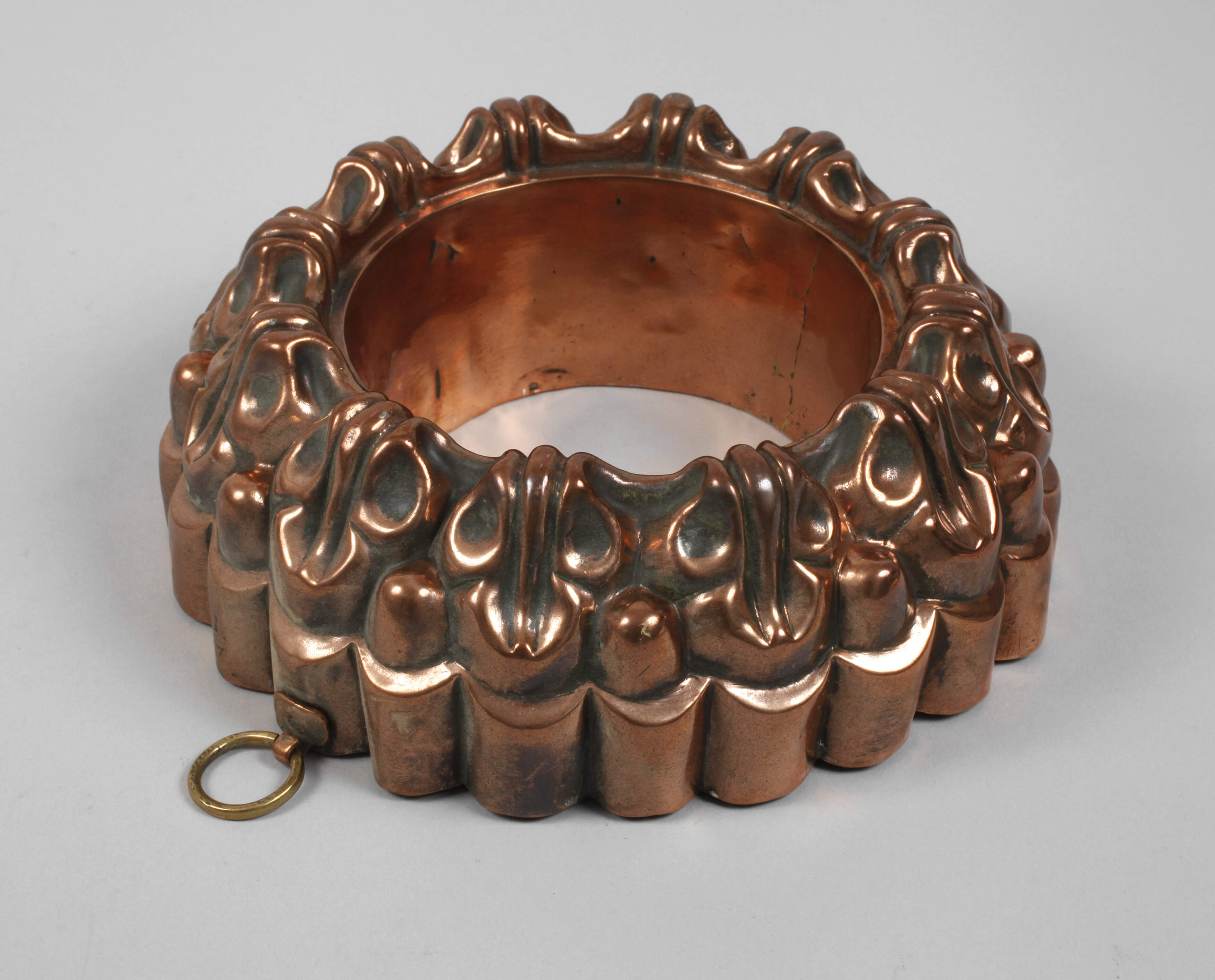 Historische Kupferform