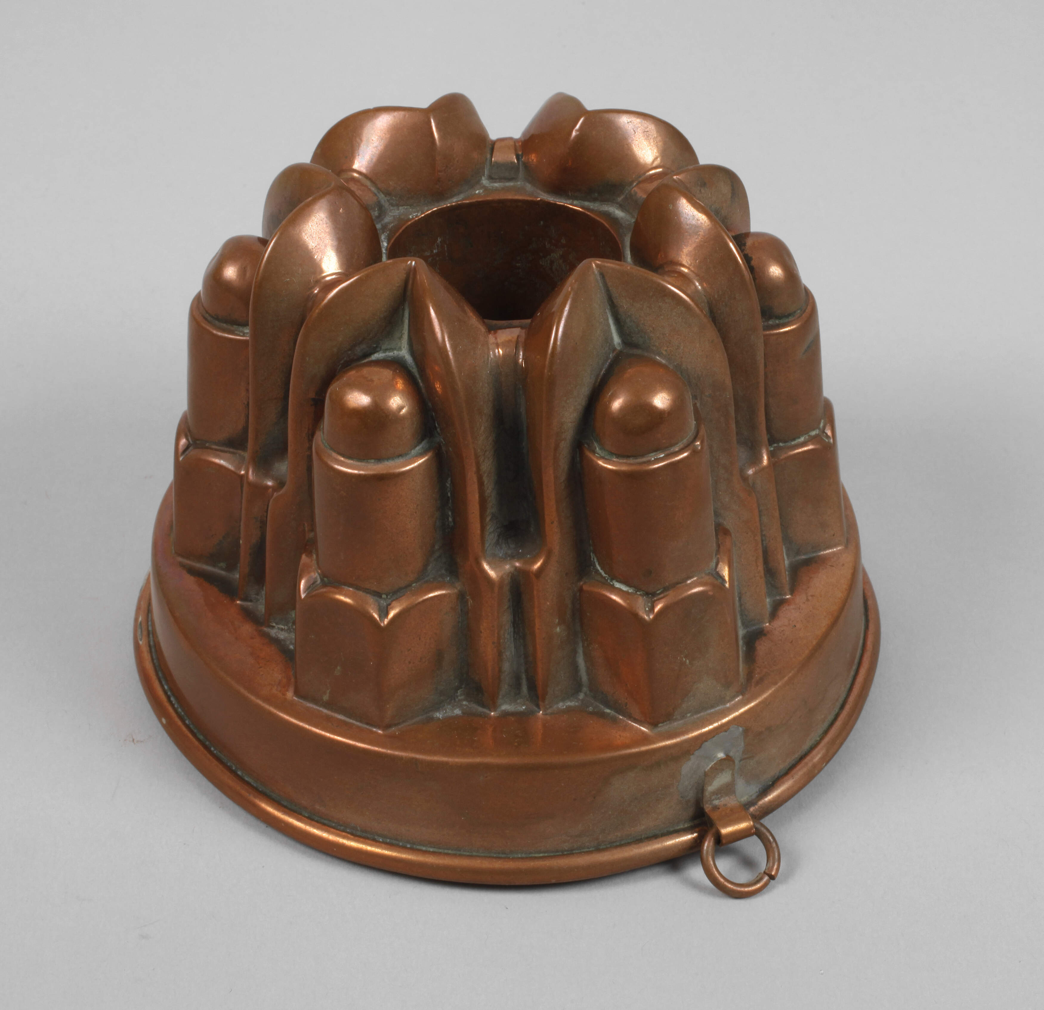 Historische Kupferform