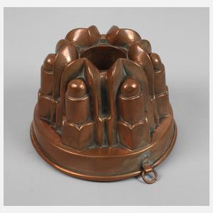 Historische Kupferform