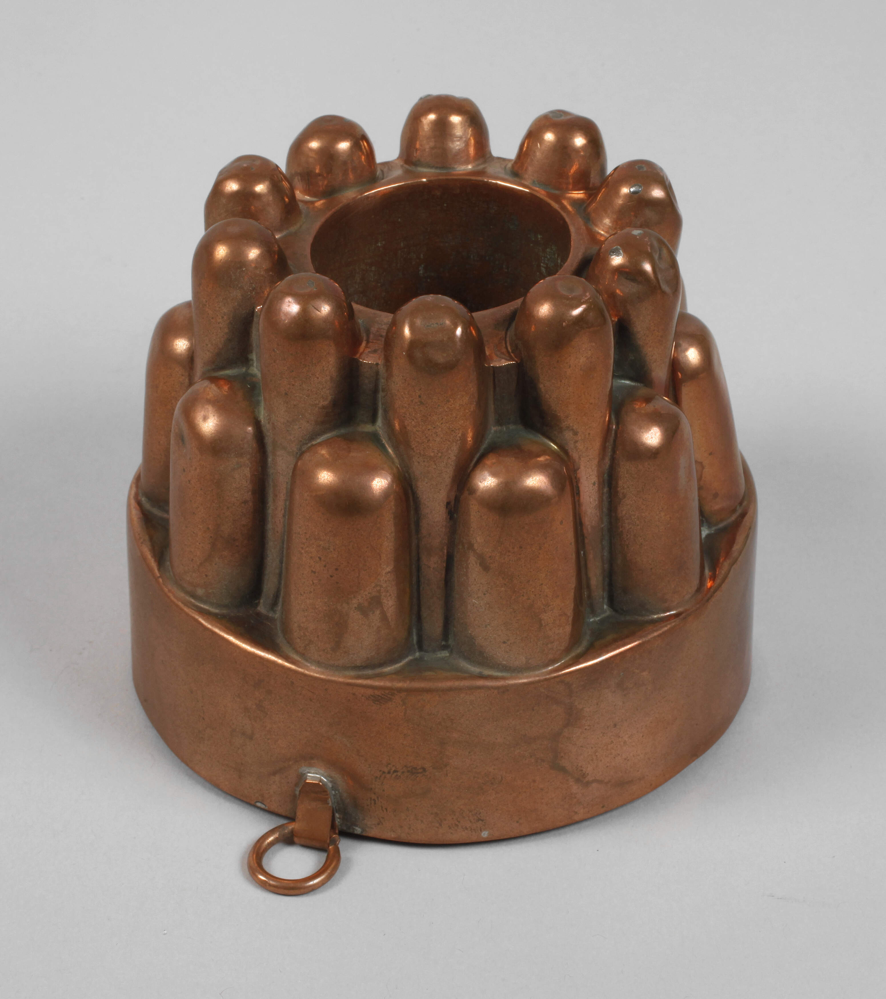 Historische Kupferform