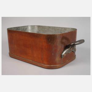 Vier Teile Kupfergeschirr