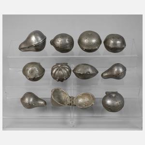 Konvolut Marzipanformen