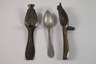 Drei Gussformen Löffel