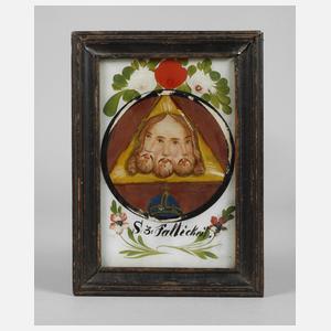 Kleine Hinterglasmalerei