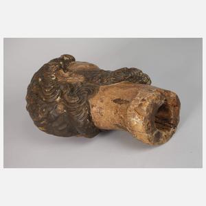 Kopfstück einer Prozessionsfigur