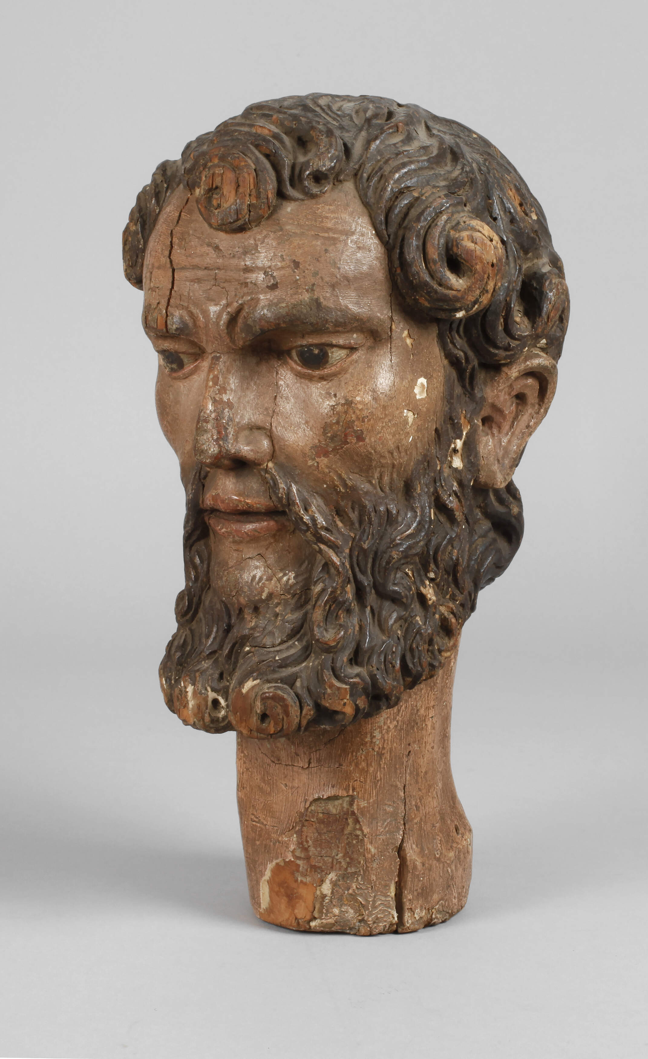 Kopfstück einer Prozessionsfigur